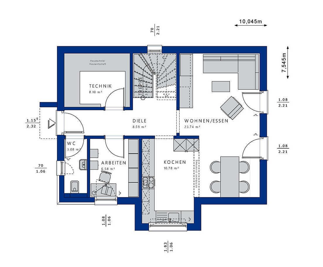 Haus zum Kauf 727.000 € 5,5 Zimmer 126 m²<br/>Wohnfläche 950 m²<br/>Grundstück Heideck Heideck 91180