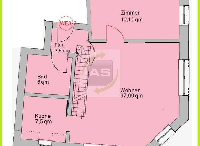 Maisonette zur Miete 999 € 3 Zimmer 99,2 m² 3. Geschoss frei ab 01.03.2026 Marienplatz 12 Innenstadt Zwickau 08056