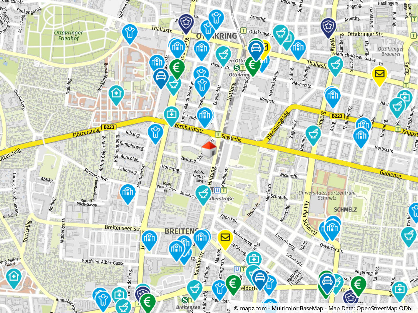 Wohnung zur Miete 841 € 2 Zimmer 55 m²<br/>Wohnfläche EG<br/>Geschoss 01.12.2024<br/>Verfügbarkeit Wien 1160