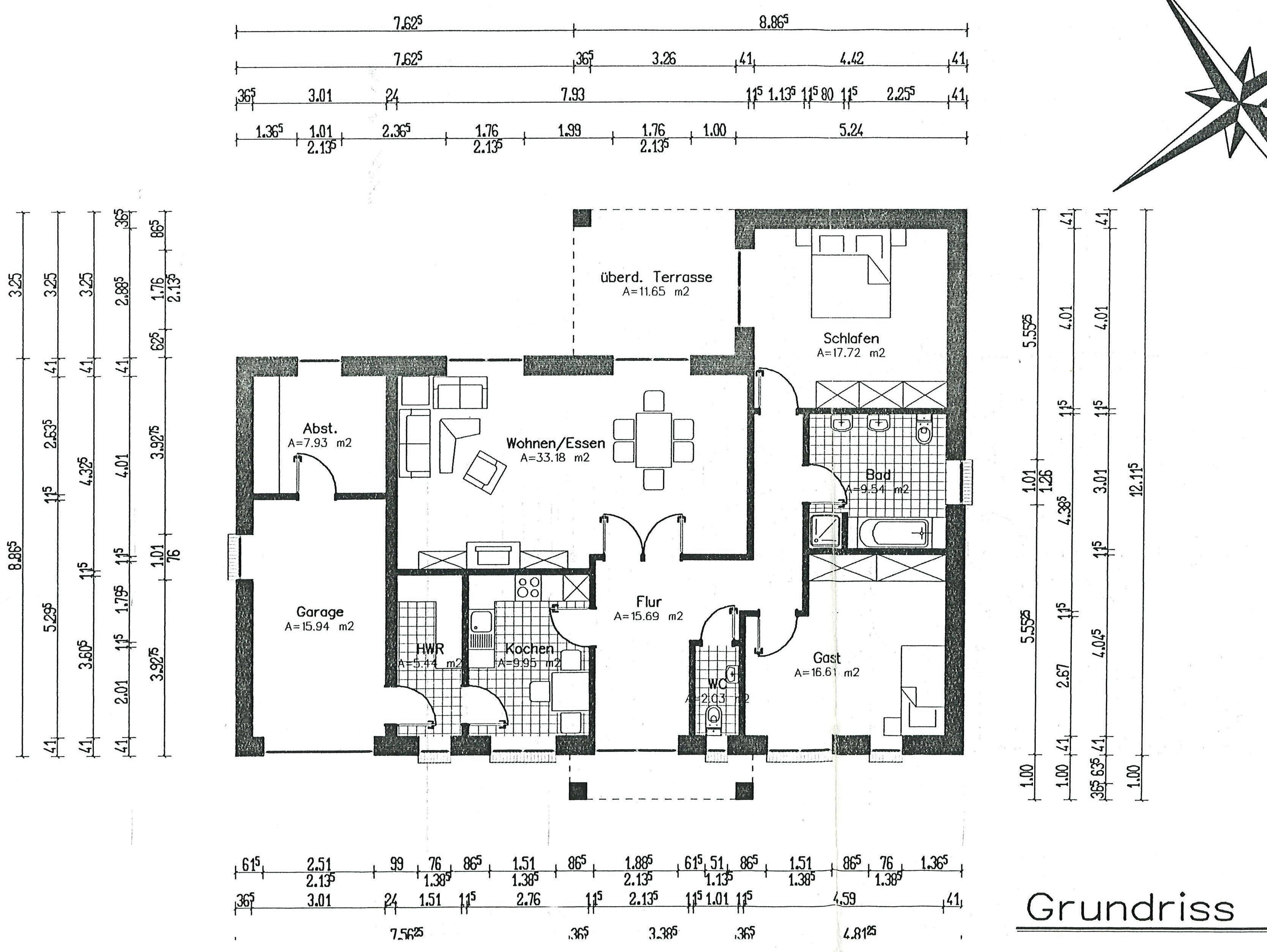 Bungalow zum Kauf provisionsfrei 286.000 € 3 Zimmer 110 m²<br/>Wohnfläche 686 m²<br/>Grundstück Börger 26904