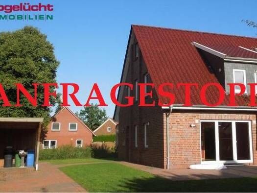 Doppelhaushälfte zur Miete 1.100 € 4 Zimmer 110 m² 450 m² Grundstück Tannenhausen Aurich 26607