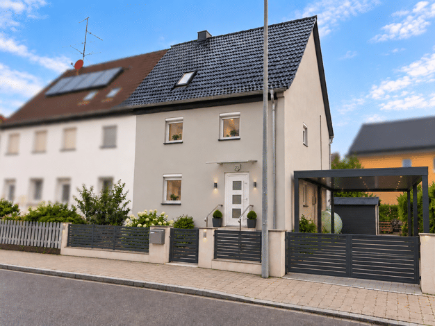 Doppelhaushälfte zum Kauf - Erstbezug 279.000 € 5 Zimmer 140 m² 125 m² Grundstück frei ab sofort Büchenbach Büchenbach 91186