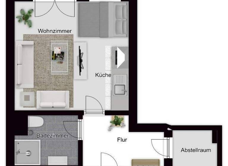 Studio zur Miete 680 € 1 Zimmer 44,9 m² St. Johann im Pongau 5600