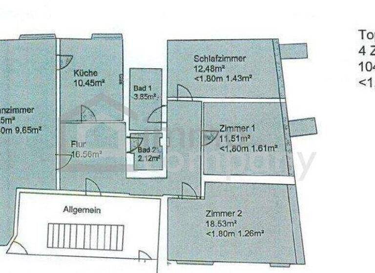 Wohnung zur Miete 1.500 € 4 Zimmer 112 m² 3. Geschoss Bregenz 6900