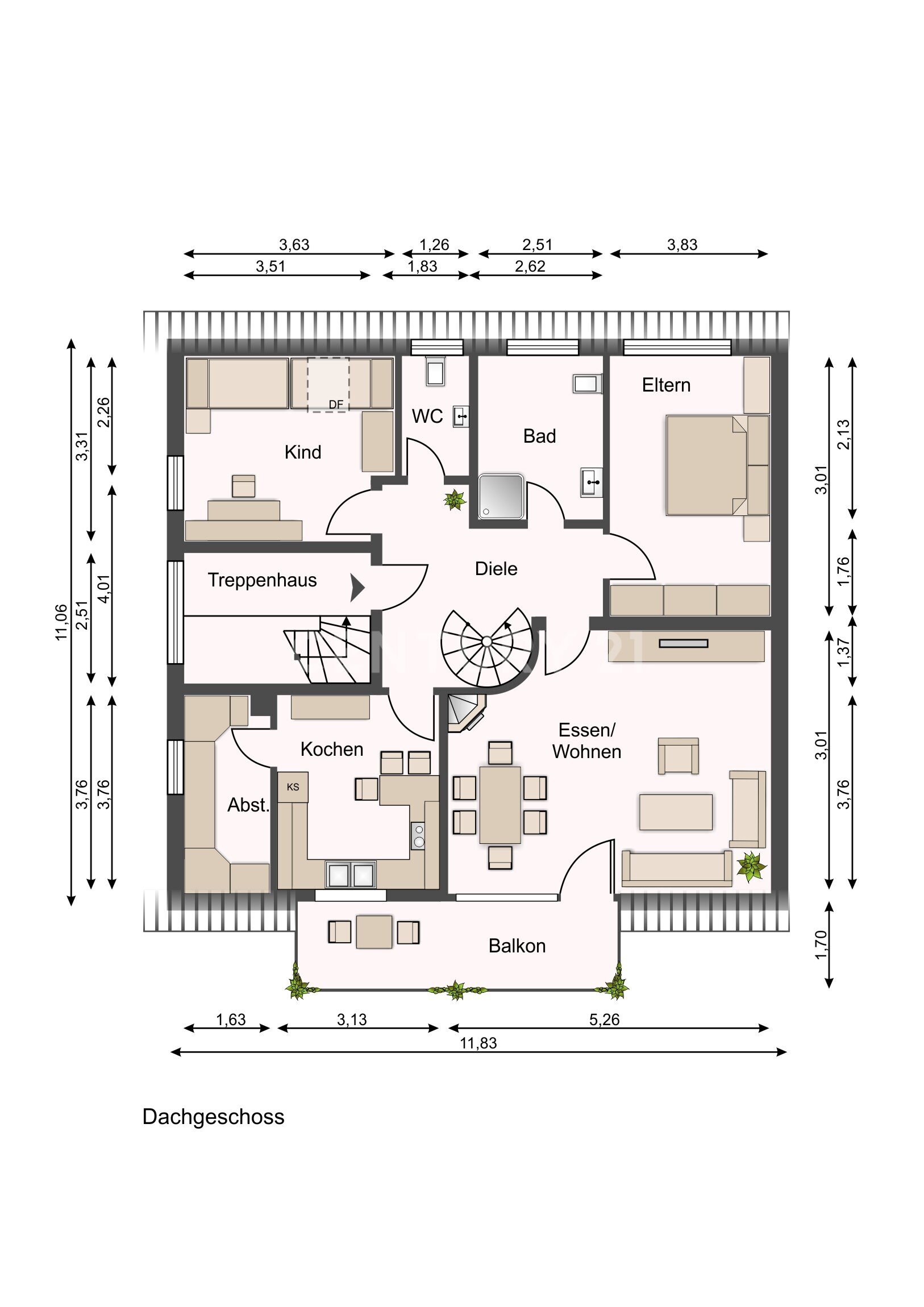 Maisonette zur Miete 1.300 € 4 Zimmer 130 m²<br/>Wohnfläche 1.<br/>Geschoss Selm Selm 59379