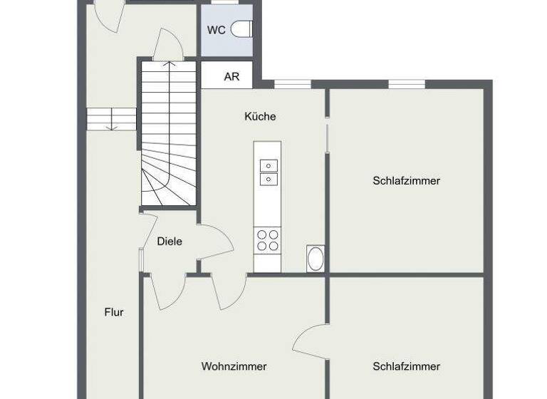 Reihenmittelhaus zum Kauf 89.000 € 9 Zimmer 172 m² 291 m² Grundstück Zella-Mehlis 98544
