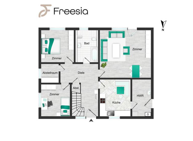 Einfamilienhaus zum Kauf 349.000 € 6 Zimmer 160 m² 694 m² Grundstück Neuenbrook 25578