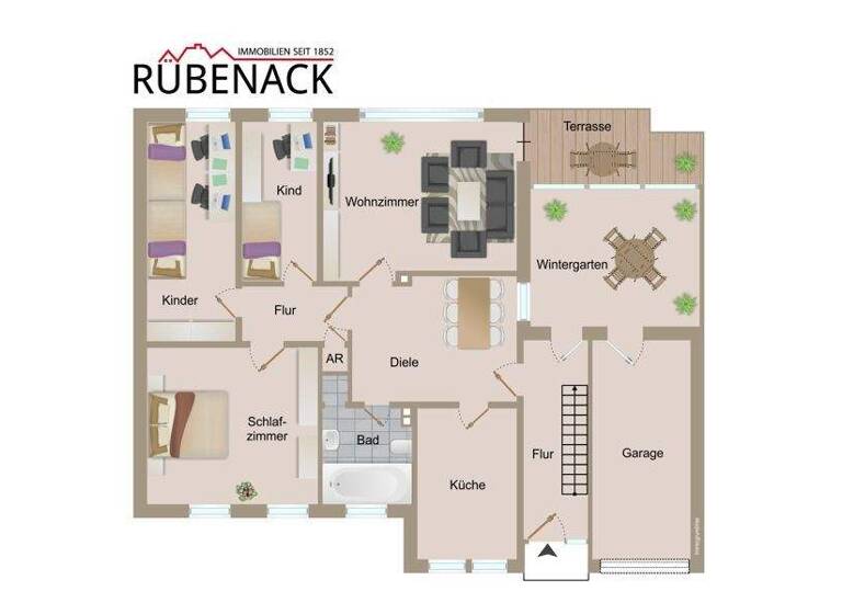 Reihenmittelhaus zum Kauf 168.000 € 4 Zimmer 103 m² 483 m² Grundstück Nienburg 31582