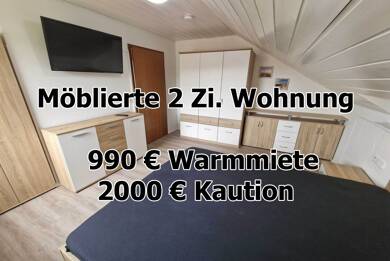 Wohnung zur Miete 800 € 2 Zimmer 47 m² Dachgeschoss, 2. Geschoss frei ab 01.08.2025 Hofstättenstr. 31 Dietersweiler Freundenstadt 72250