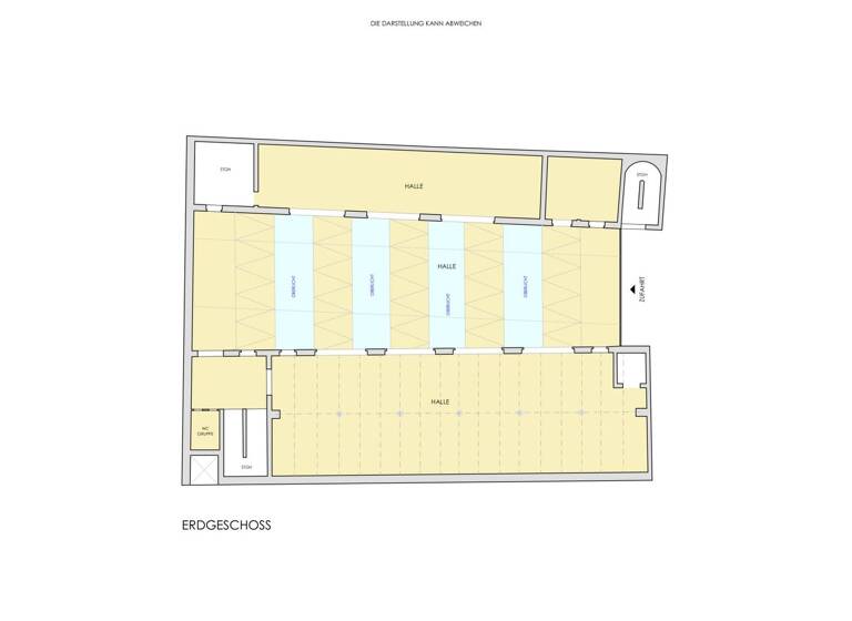 Halle/Industriefläche zur Miete 15,85 € 694 m² Lagerfläche Wien 1200