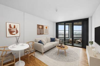 Wohnung zur Miete - Erstbezug 1.035 € 1 Zimmer 47,8 m² 2. Geschoss frei ab sofort Lisa-Fittko-Straße 11 Moabit Berlin 10557