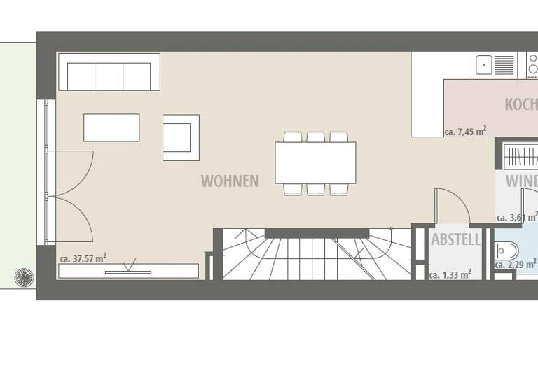 Reihenmittelhaus zum Kauf provisionsfrei 806.300 € 5,5 Zimmer 153,4 m² 127 m² Grundstück Speyer 67346