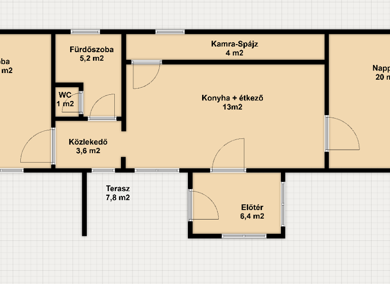 Einfamilienhaus zum Kauf 44.990 € 2 Zimmer 68 m² 1.897 m² Grundstück Mezökomárom