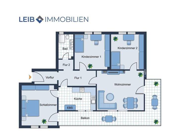 Wohnung zum Kauf 150.000 € 4 Zimmer 116 m² Coburg 96450