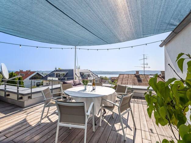 Villa zum Kauf provisionsfrei 2.700.000 € 7 Zimmer 239 m² 435 m² Grundstück Vogelanger 12 Starnberg Starnberg 82319