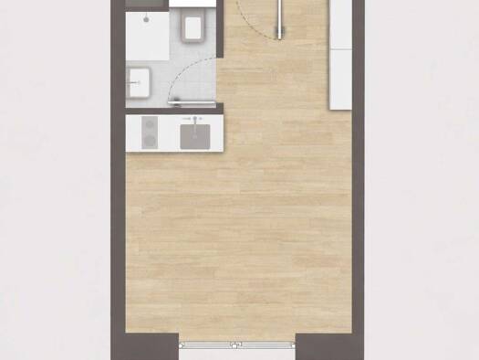 Studio zur Miete 540 € 1 Zimmer 27 m² Hartenberg/Münchfeld Mainz 55122