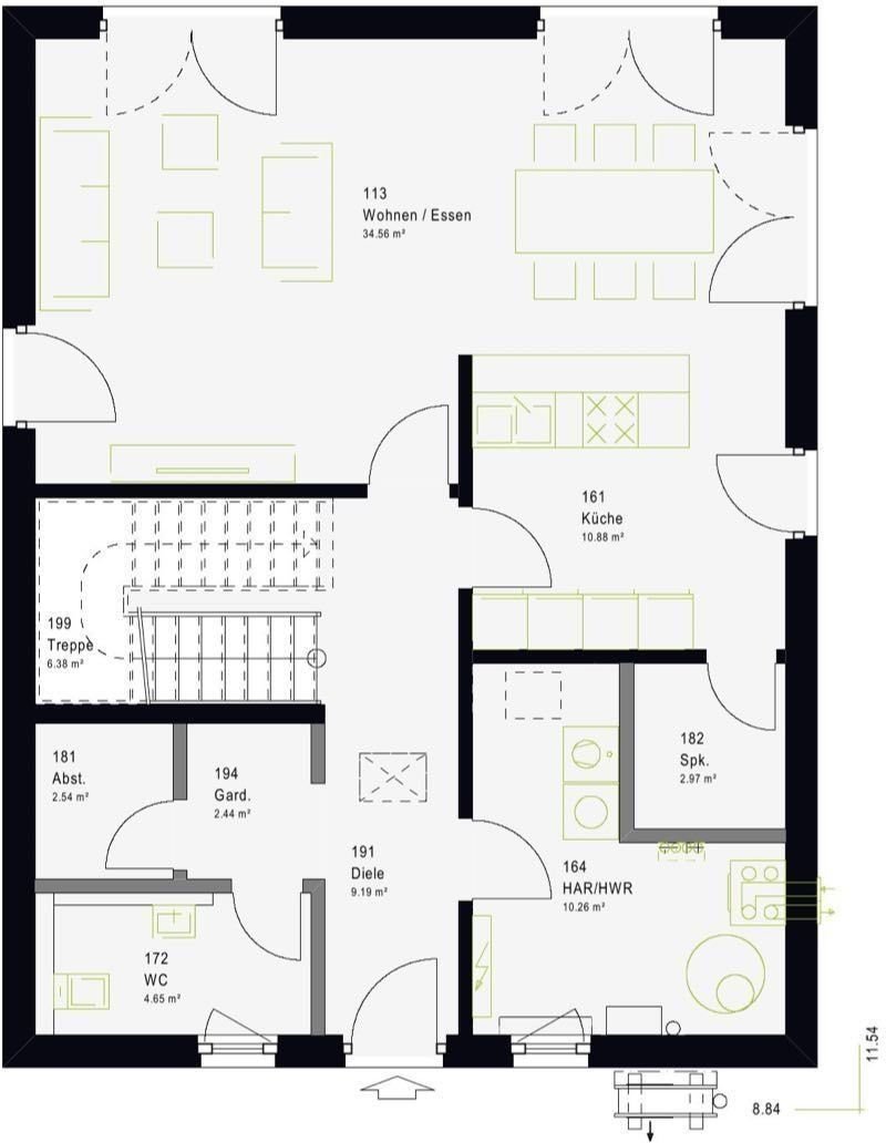 Einfamilienhaus zum Kauf 462.499 € 4 Zimmer 139 m²<br/>Wohnfläche 570 m²<br/>Grundstück Winterlingen Winterlingen 72474