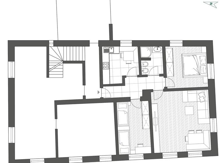 Wohnung zum Kauf 370.000 € 3 Zimmer 67,1 m² 3. Geschoss Runggadgasse 15 Brixen 39042