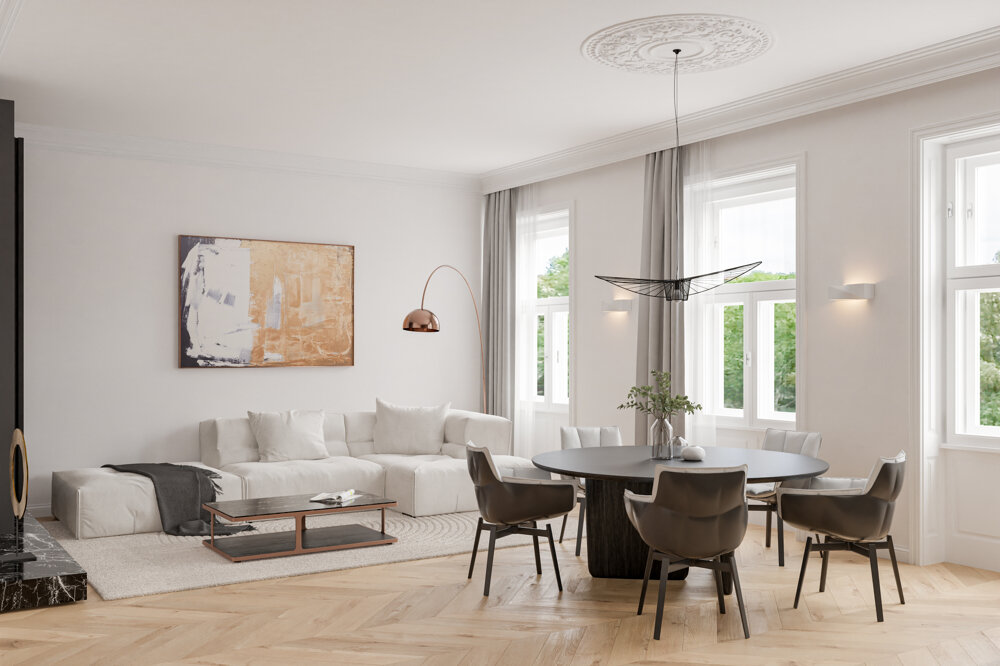 Wohnung zum Kauf 990.000 € 4 Zimmer 129,5 m²<br/>Wohnfläche 1.<br/>Geschoss Wien, 04. Bezirk, Wieden 1040