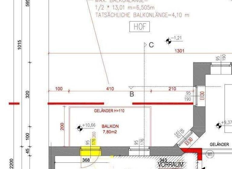 Terrassenwohnung zum Kauf - Erstbezug 439.000 € 3 Zimmer 61 m² 3. Geschoss Säulengasse Wien 1090