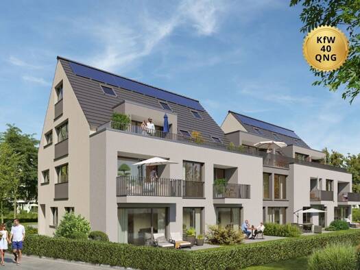 Wohnung zum Kauf - Neubau provisionsfrei 591.500 € 4,5 Zimmer 96,1 m² 1. Geschoss frei ab 31.07.2027 Altinger Straße 42 Gültstein Herrenberg / Gültstein 71083