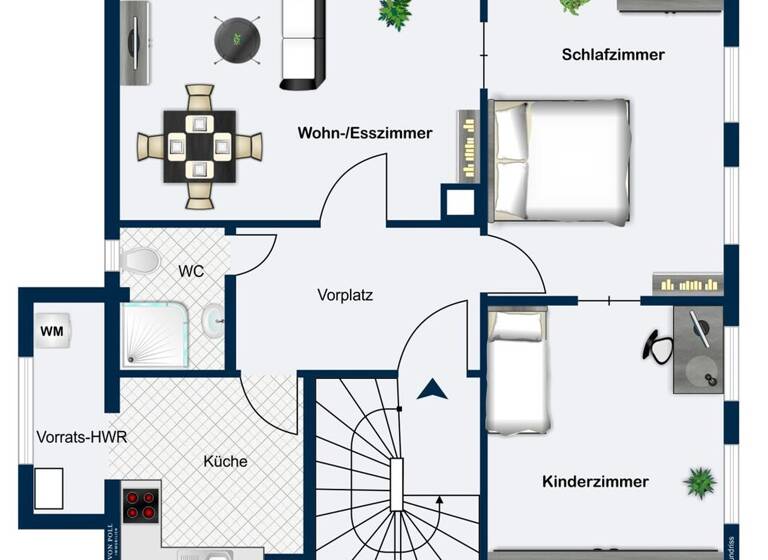 Wohnung zum Kauf 289.000 € 3,5 Zimmer 68 m² 3. Geschoss Zuffenhausen Stuttgart 70435