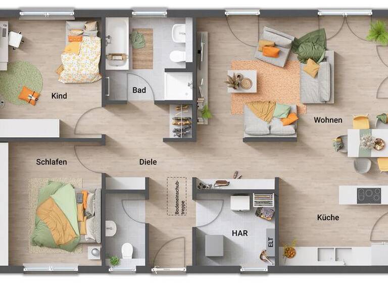 Bungalow zum Kauf - Erstbezug 408.420 € 4 Zimmer 100 m² 415 m² Grundstück Volxheim 55546