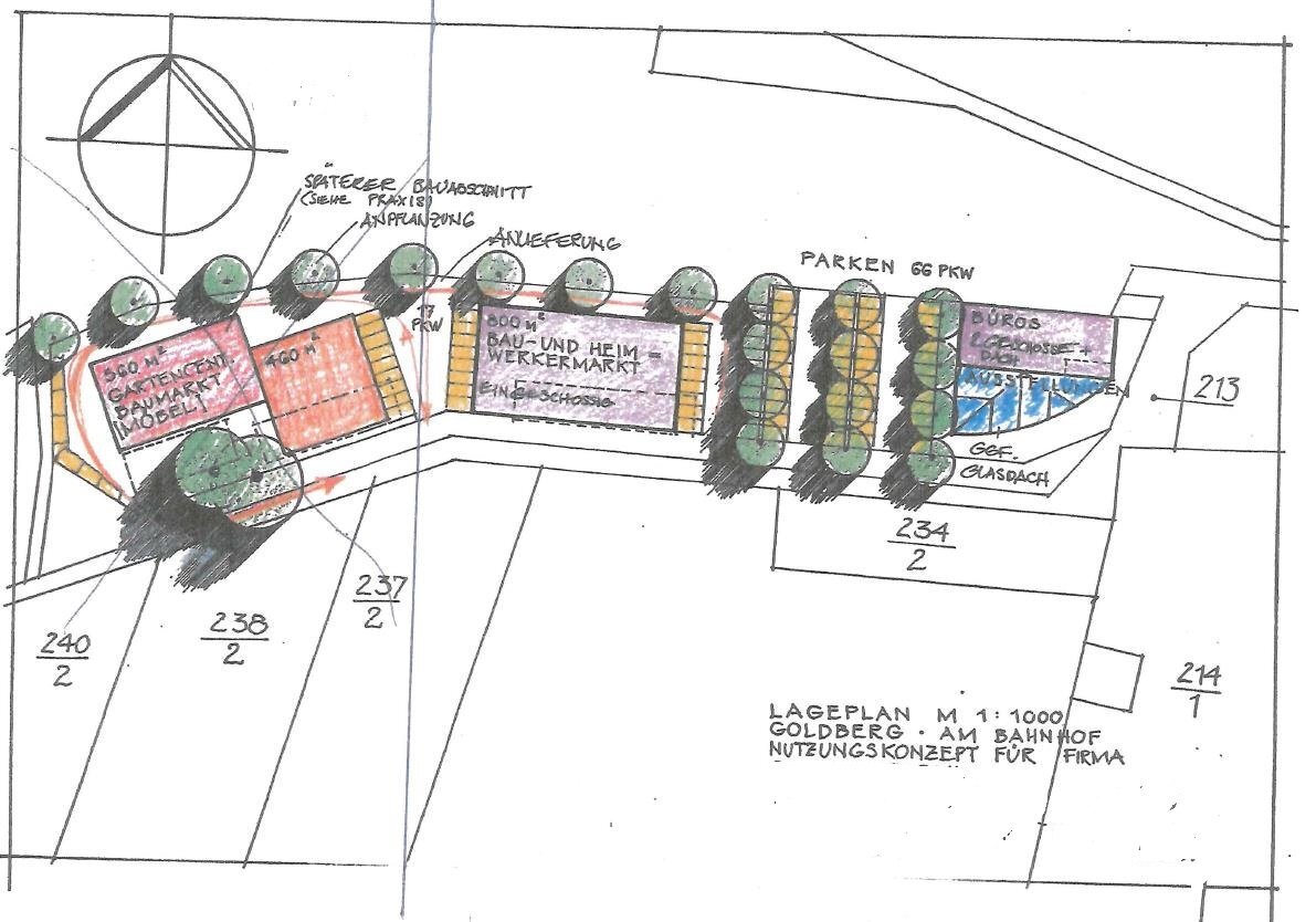 Gewerbegrundstück zum Kauf 200.000 € 4.158 m²<br/>Grundstück Goldberg Goldberg 19399