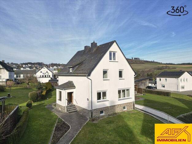 Einfamilienhaus zur Miete 1.686 € 6 Zimmer 172 m² 1.173 m² Grundstück Eversberg Meschede / Eversberg 59872