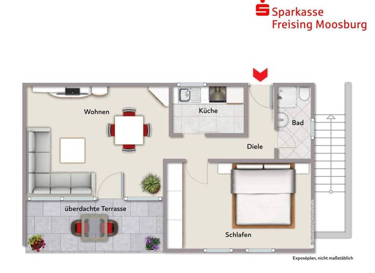 Bungalow zum Kauf 360.000 € 2 Zimmer 50 m² 739 m² Grundstück Thalham Attenkirchen, Thalham 85395