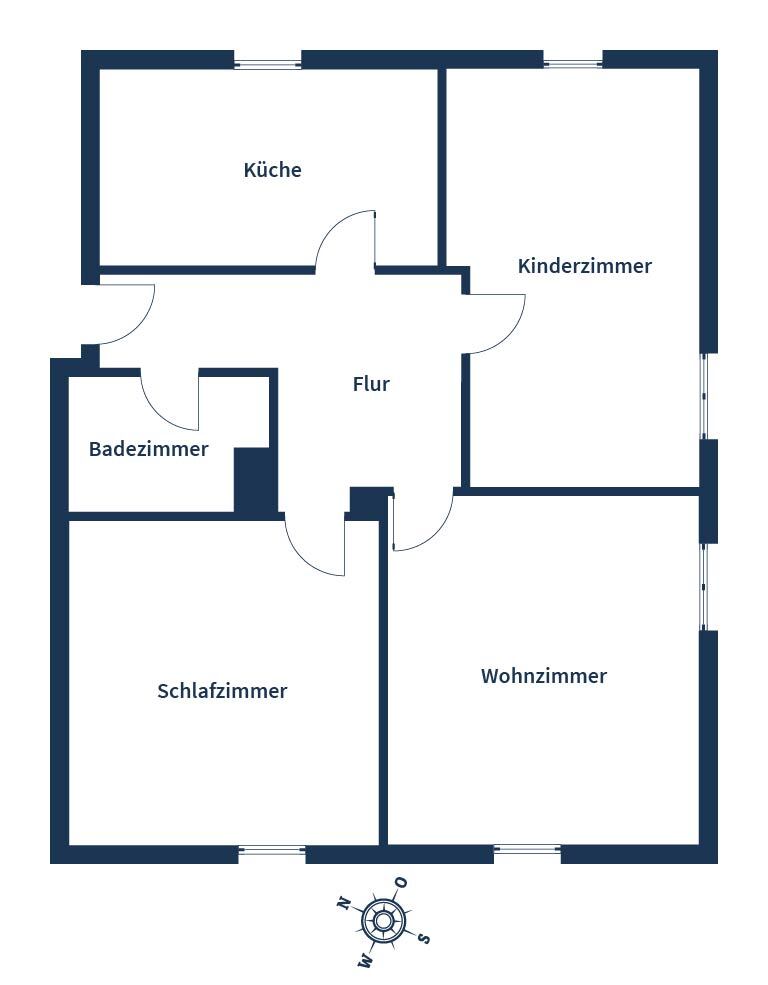 Wohnung zum Kauf 159.000 € 3 Zimmer 75 m²<br/>Wohnfläche 4.<br/>Geschoss Ay Senden 89250