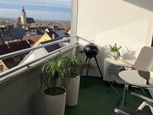 Wohnung zur Miete 890 € 3 Zimmer 78 m² Geschoss 4/7 frei ab 01.12.2026 Karlstraße 24 Crailsheim Crailsheim 74564