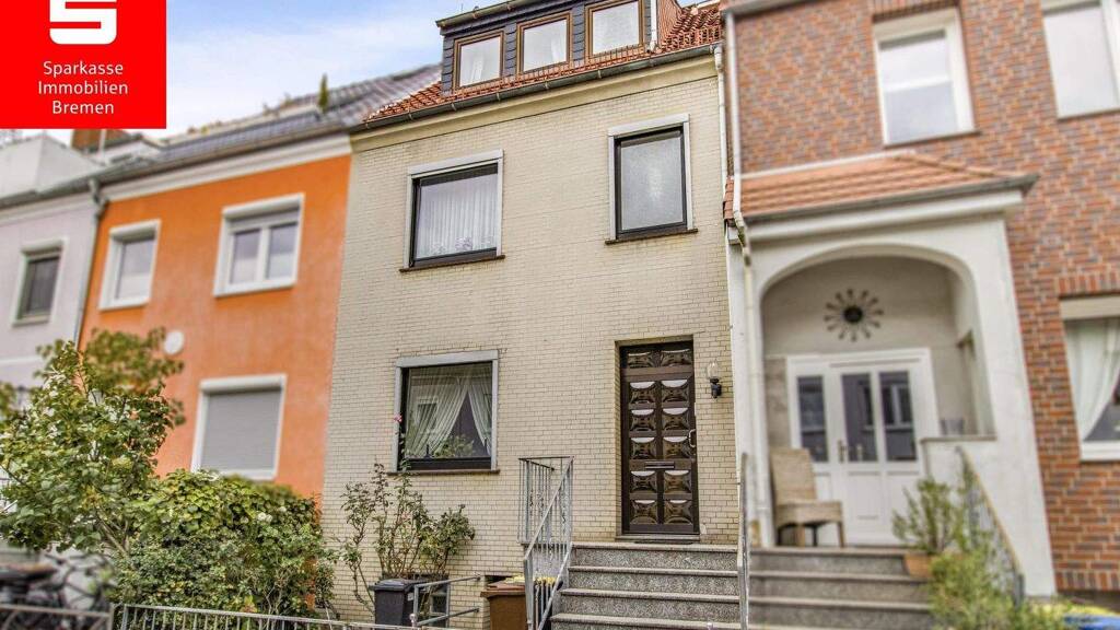 Reihenmittelhaus zum Kauf 359.000 € 6 Zimmer 100 m² 109 m² Grundstück Findorff-Bürgerweide Bremen 28215