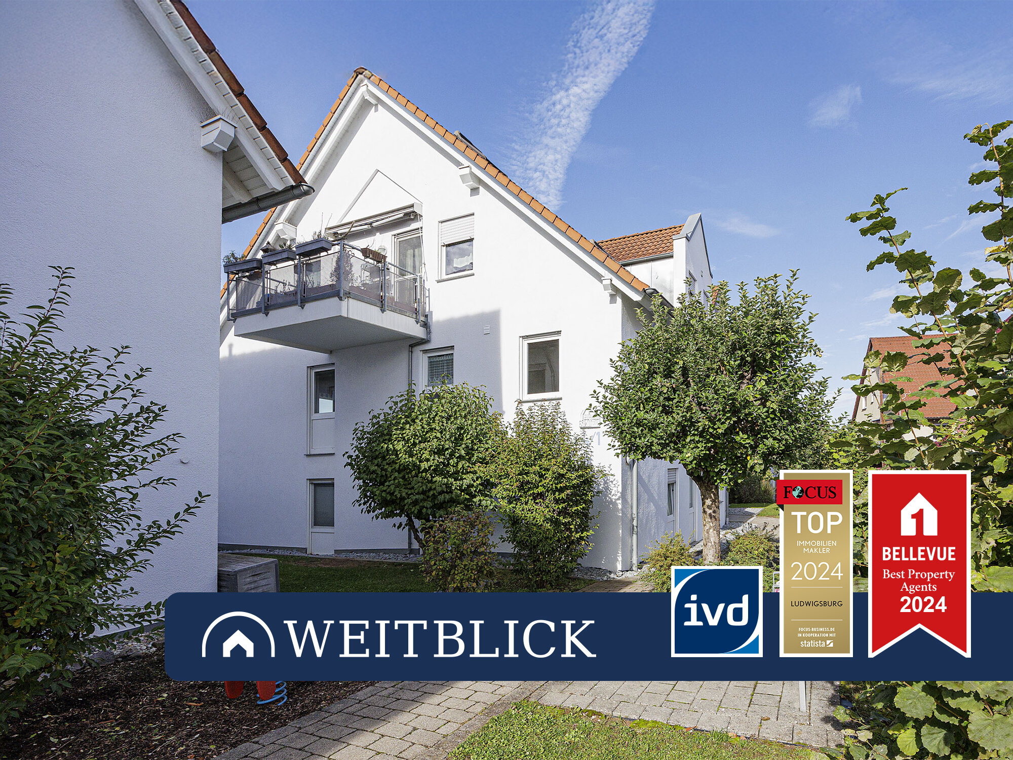 Wohnung zum Kauf 208.000 € 2 Zimmer 46 m²<br/>Wohnfläche Asperg 71679