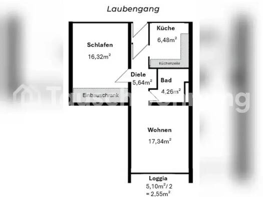 Wohnung zur Miete Tauschwohnung 1.000 € 2 Zimmer 53 m² Hadern München 81377