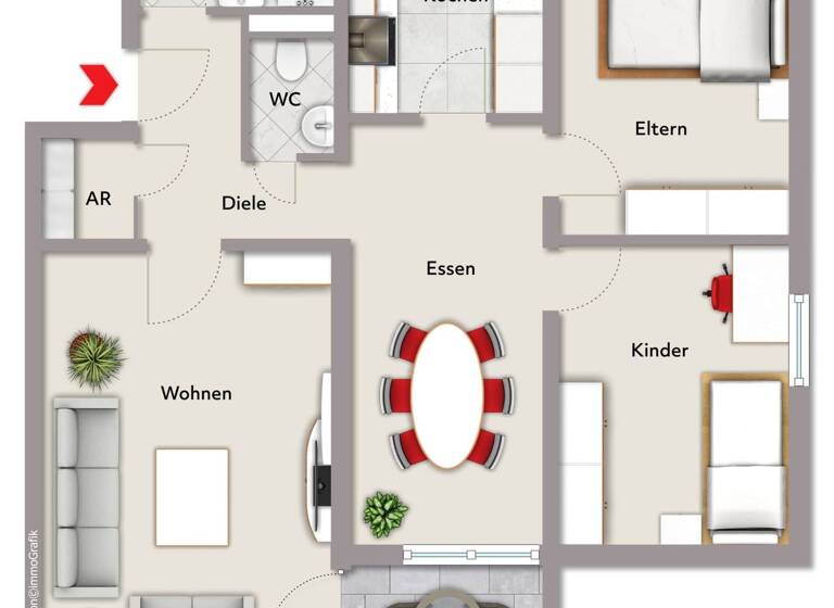 Wohnung zum Kauf 228.000 € 4 Zimmer 84,5 m² frei ab sofort Weißenburg 91781