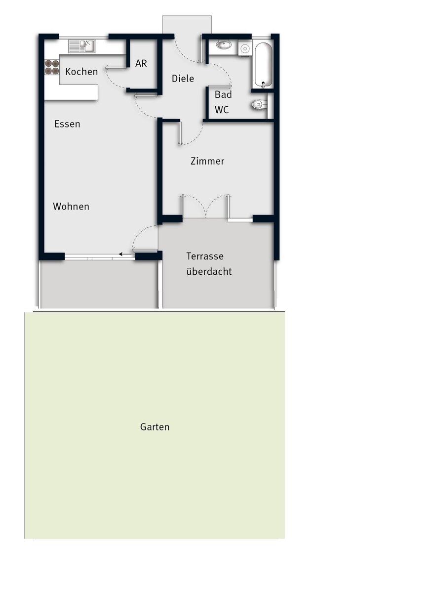 Wohnung zum Kauf 245.000 € 2 Zimmer 56,8 m²<br/>Wohnfläche ab sofort<br/>Verfügbarkeit Rheinstrasse 38 b Feldkirch 6800