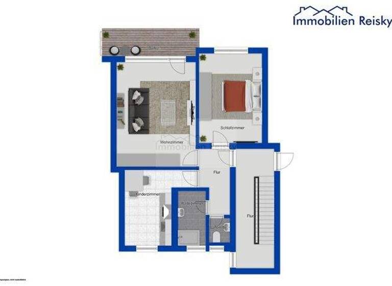 Wohnung zur Miete 1.100 € 2 Zimmer 65 m² 1. Geschoss Überlingen 88662