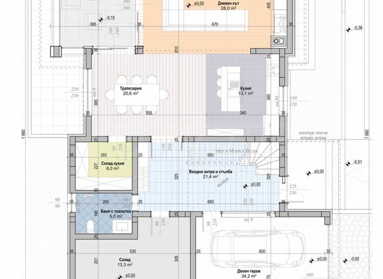 Reihenmittelhaus zum Kauf 540.000 € 4 Zimmer 340 m² Belashtitsa