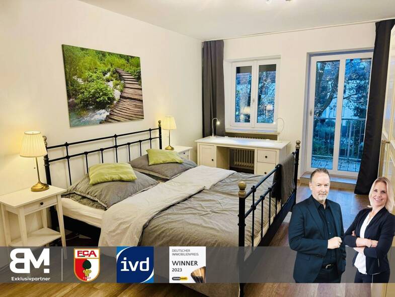 Wohnung zum Kauf 374.400 € 3 Zimmer 72 m² frei ab 01.06.2025 Am Schäfflerbach Augsburg 86153