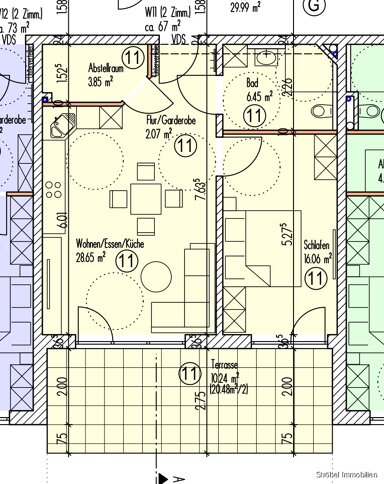 Wohnung zum Kauf 254.000 € 2 Zimmer 67,3 m² EG Wörnitz Wörnitz 91637