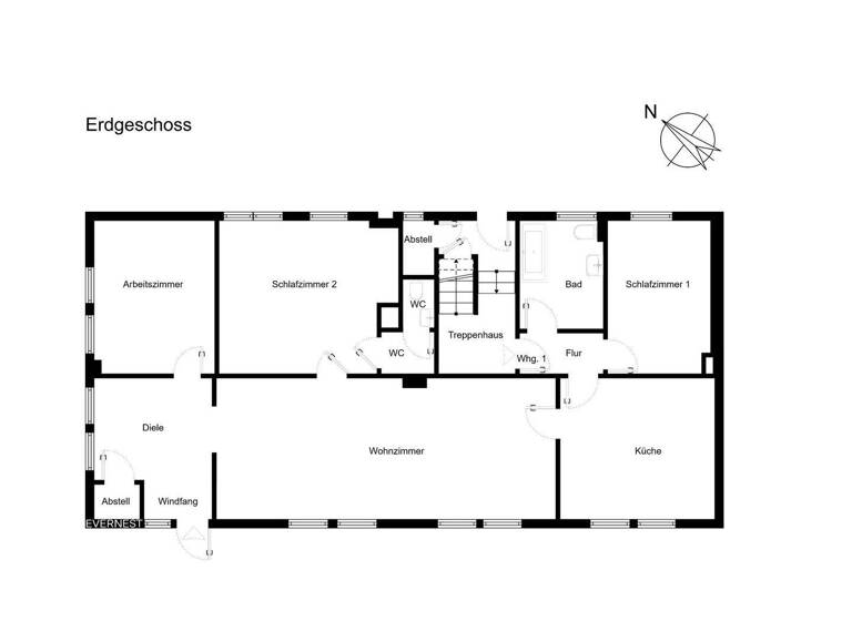 Mehrfamilienhaus zum Kauf 1.295.000 € 19 Zimmer 469,4 m² 485 m² Grundstück Bieber Offenbach am Main 63073