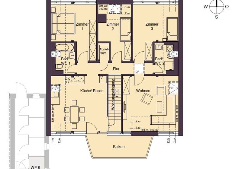 Wohnung zur Miete 1.900 € 4 Zimmer 117 m²<br/>Wohnfläche 3.<br/>Geschoss Rahnsdorf Berlin 12589