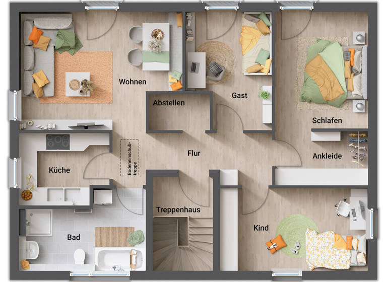 Haus zum Kauf provisionsfrei 587.960 € 8 Zimmer 187 m² 905 m² Grundstück Hauptstuhl 66851