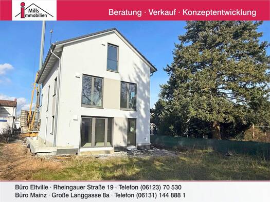 Einfamilienhaus zum Kauf - Erstbezug 975.000 € 6 Zimmer 187 m² 416 m² Grundstück Ginsheim-Gustavsburg 65462