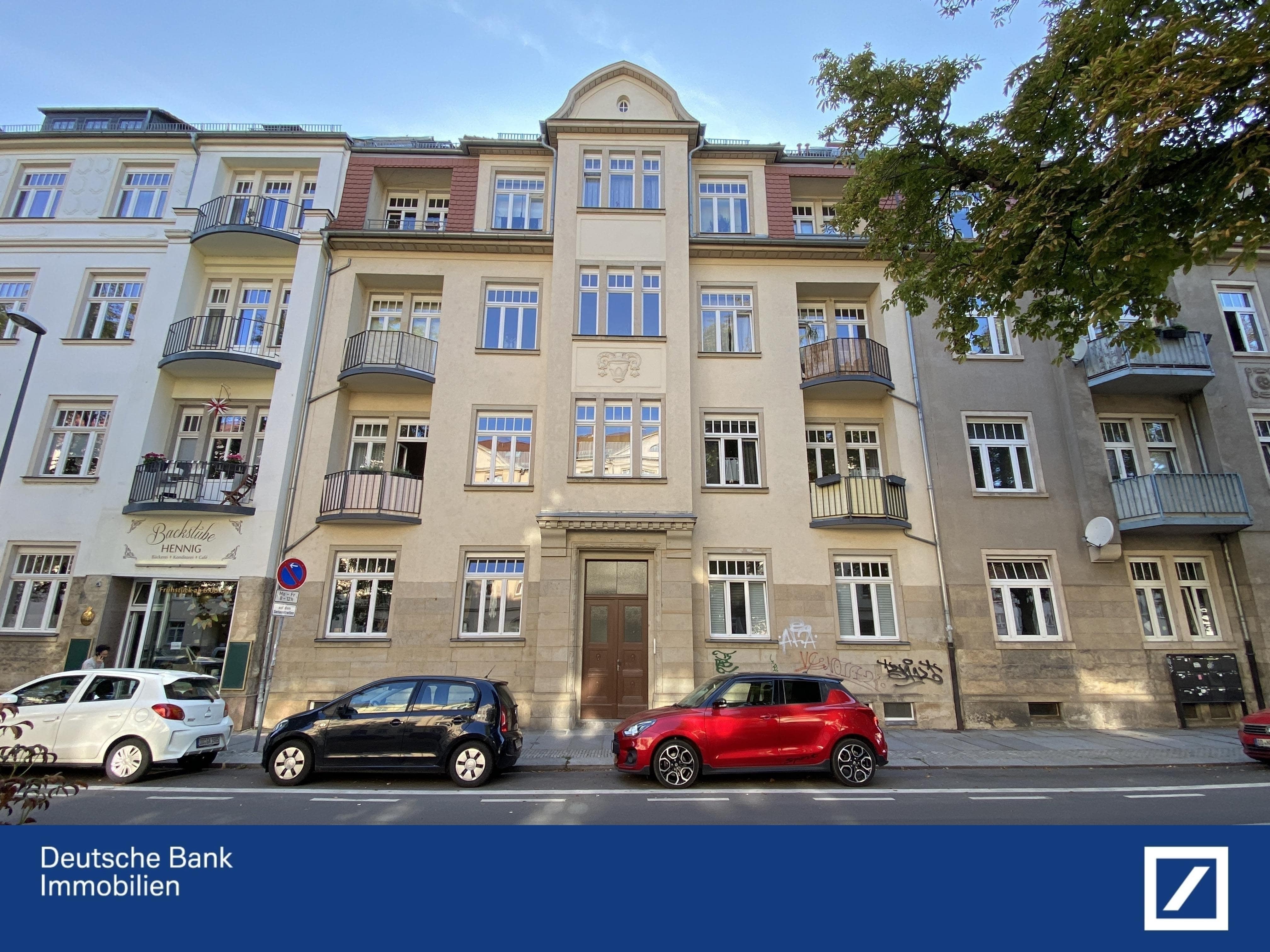 Wohnung zum Kauf 120.000 € 2 Zimmer 45,7 m²<br/>Wohnfläche Gruna (Falkensteinplatz) Dresden 01309