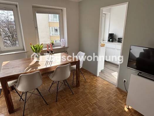 Wohnung zur Miete Tauschwohnung 865 € 1 Zimmer 36 m² 3. Geschoss Maxvorstadt München 80333