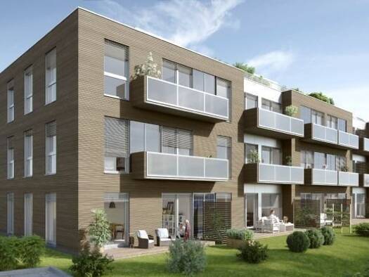 Terrassenwohnung zum Kauf - Neubau provisionsfrei 360.500 € 2 Zimmer 59 m² EG Gebrachinger Weg 42 Großberg Pentling 93080