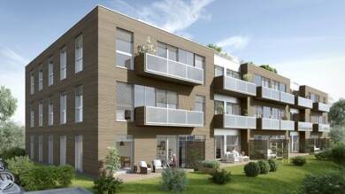 Terrassenwohnung zum Kauf - Neubau provisionsfrei 360.500 € 2 Zimmer 59 m² EG Gebrachinger Weg Großberg Pentling 93080