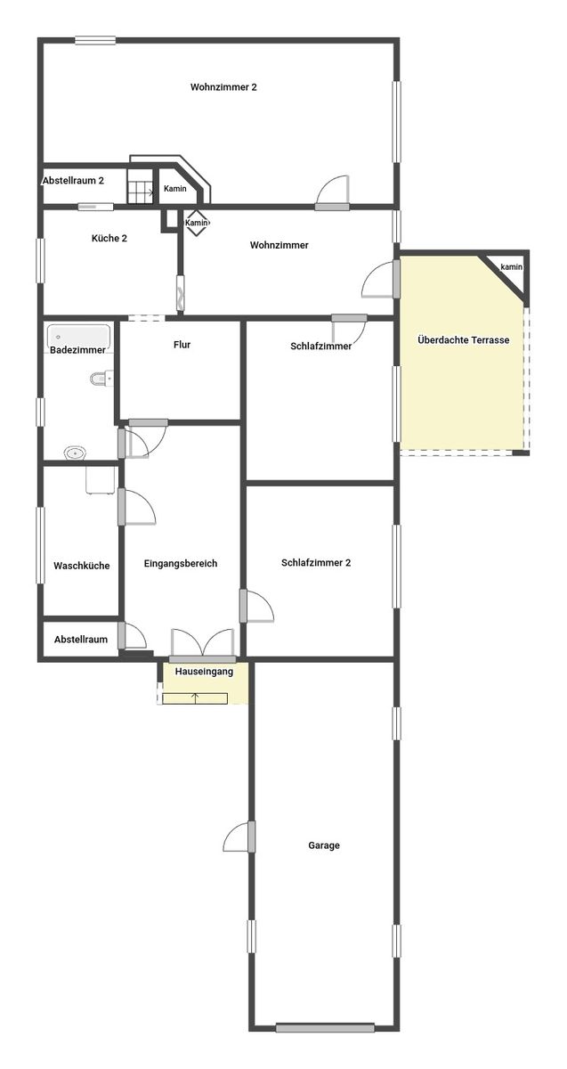 Einfamilienhaus zum Kauf 169.000 € 4 Zimmer 133,2 m²<br/>Wohnfläche 1.318,2 m²<br/>Grundstück Haldem Stemwede 32351